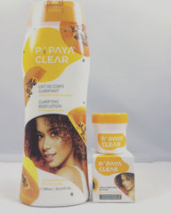 Papaya Clear Clarifying Body Lotion 300ml and face cream