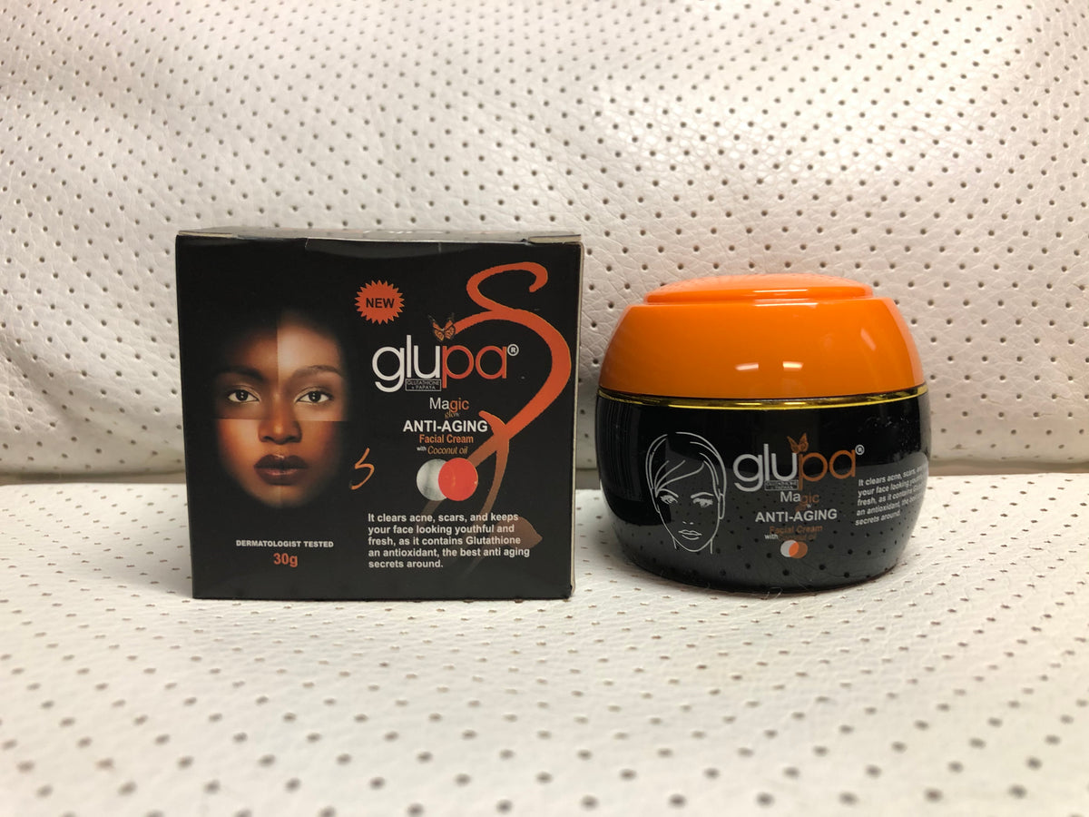 Glupa (glutathione + Papaya) Ant-aging facial Cream 30g